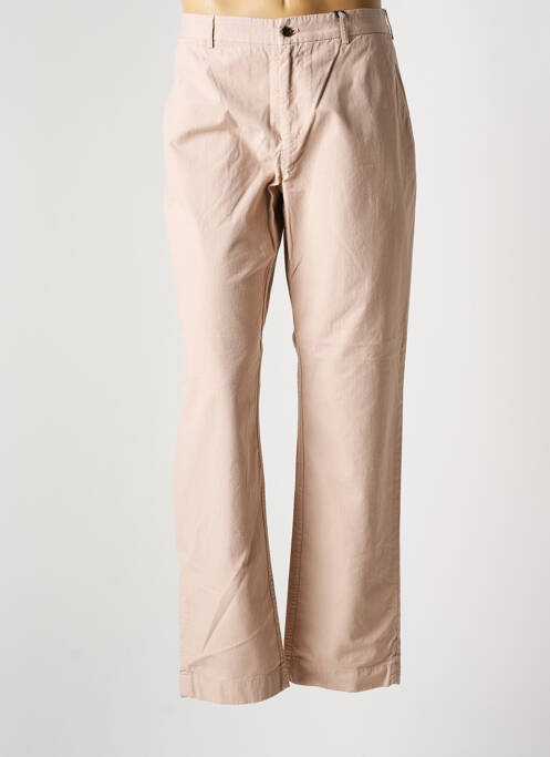 Pantalon drept bej TOMMY HILFIGER bărbat