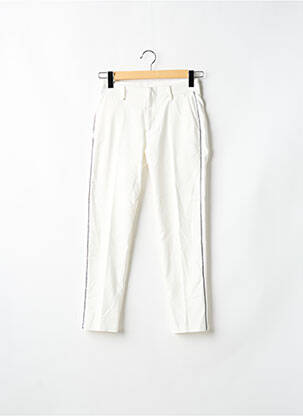 Pantalon 7/8 alb REIKO femeie