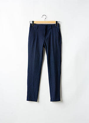 Pantalon slim albastru REIKO femeie