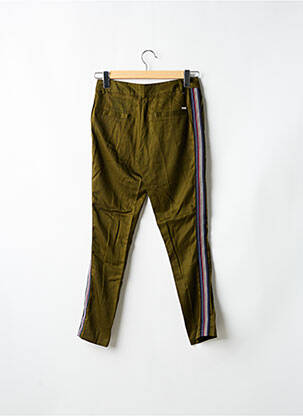 Pantalon slim mărime normală mărime normală verde REIKO femeie