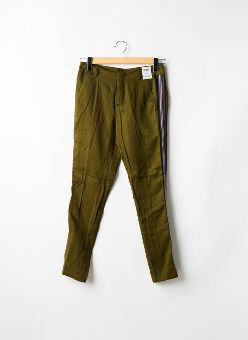 Pantalon slim verde REIKO femeie