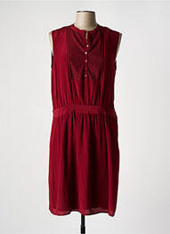 Rochie midi croială fluidă fără mâneci roșu COMPTOIR DES COTONNIERS femme