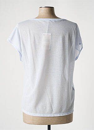 Tricou elasticitate mâneci scurte albastru COMPTOIR DES COTONNIERS femeie