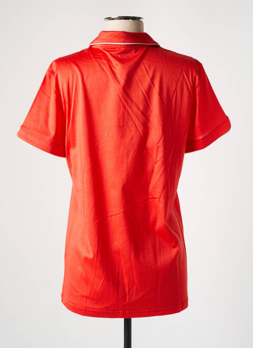 Polo portocaliu MONTAGUT femeie