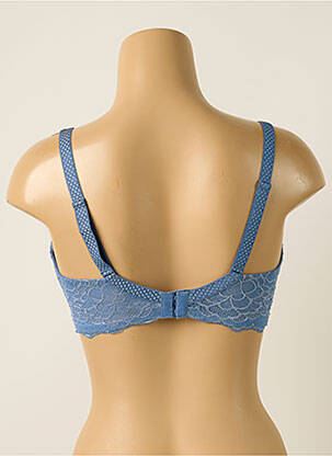 Sutien efect material satinat top sutien modelat albastru SIMONE PERELE femeie