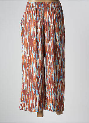 Pantalon 7/8 țesătură poplin mărime normală maro B.YOUNG femeie