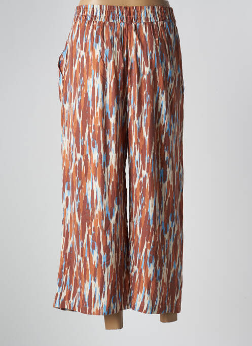 Pantalon 7/8 talie elastică mărime normală maro B.YOUNG femme