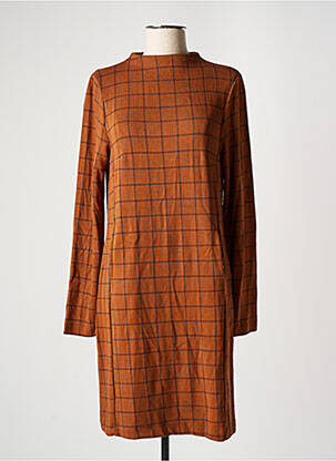 Rochie midi mâneci lungi mâneci lungi maro LE FABULEUX MARCEL DE BRUXELLES femeie