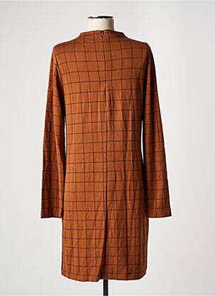 Rochie midi mâneci lungi mâneci lungi maro LE FABULEUX MARCEL DE BRUXELLES femeie