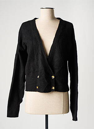 Vestă cu mâneci lungi negru ASTRID BLACK LABEL femeie