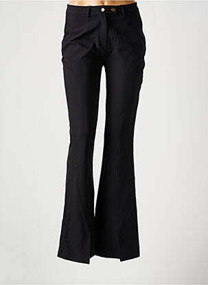 Pantalon evazat elasticitate mărime normală negru ASTRID BLACK LABEL femeie