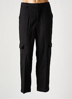 Pantalon cargo croială dreaptă mărime normală negru MANGO femeie