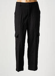 Pantalon cargo croială dreaptă mărime normală negru MANGO femme