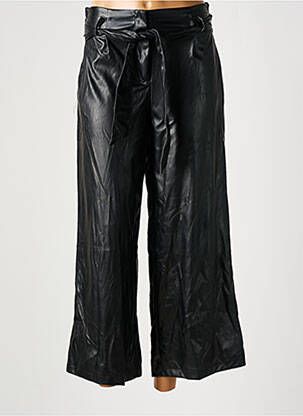 Pantalon 7/8 talie înaltă talie înaltă negru ASTRID BLACK LABEL femeie