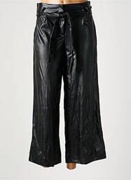 Pantalon 7/8 talie înaltă talie înaltă negru ASTRID BLACK LABEL femeie