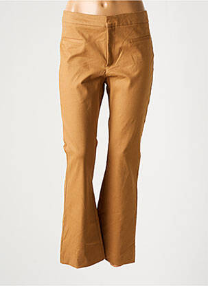 Pantalon 7/8 elasticitate mărime normală bej MANGO femeie