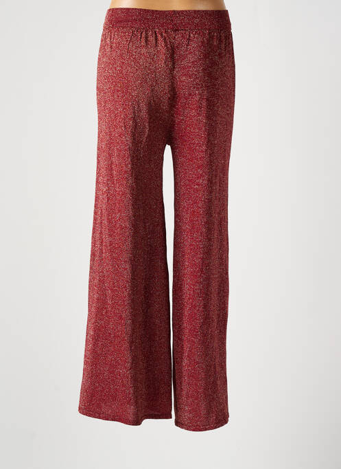 Pantalon larg roșu MANGO femeie