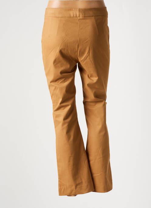 Pantalon 7/8 bej MANGO femeie