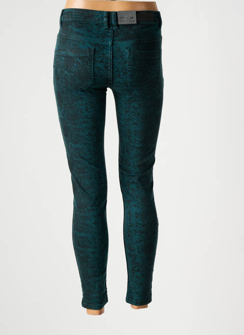 Blugi skinny verde FRANSA femeie