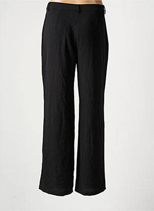 Pantalon drept închidere cu fermoar sub clapetă cu nasturi mărime normală negru VERO MODA femeie