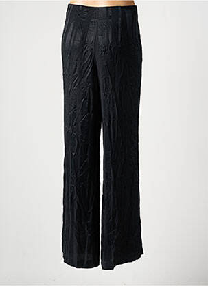 Pantalon drept închidere cu fermoar sub clapetă cu nasturi mărime normală negru ASTRID BLACK LABEL femeie