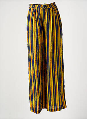 Pantalon larg galben LE FABULEUX MARCEL DE BRUXELLES femeie