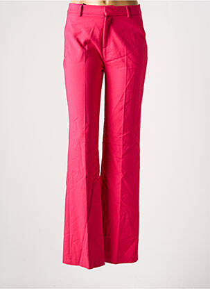 Pantalon drept roz DEUX. BY ELINE DE MUNCK femeie