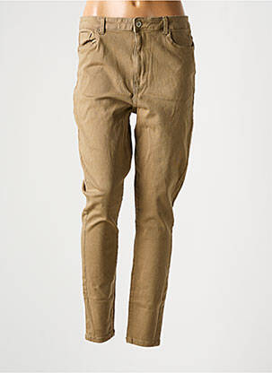 Pantalon slim elasticitate mărime normală maro VERO MODA femeie