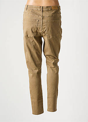 Pantalon slim elasticitate mărime normală maro VERO MODA femeie