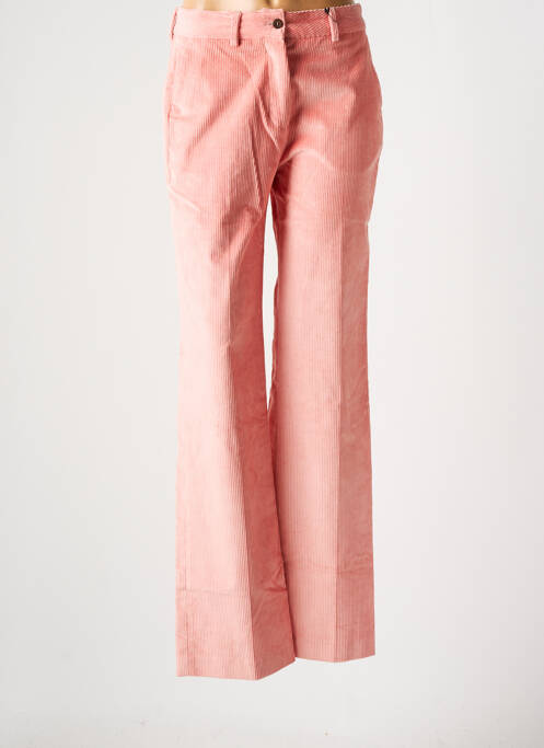Pantalon drept roz DEUX. BY ELINE DE MUNCK femeie