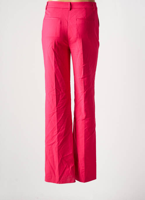 Pantalon drept roz DEUX. BY ELINE DE MUNCK femeie