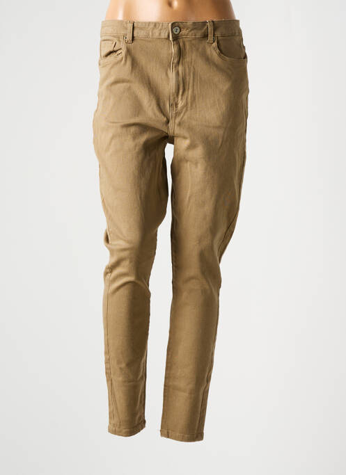 Pantalon slim maro VERO MODA femeie