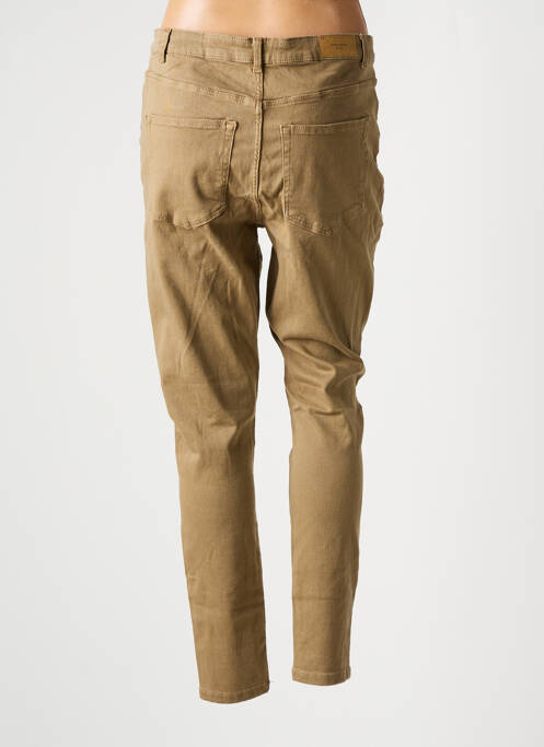 Pantalon slim maro VERO MODA femeie