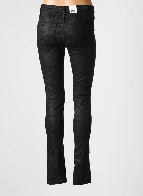 Pantalon slim țesătură poplin mărime normală negru VERO MODA femme