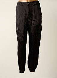 Pantalon cargo buzunare mărime normală negru MANGO femme
