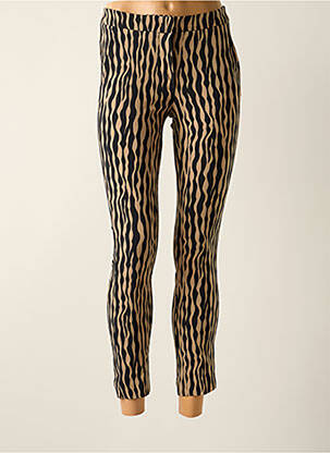 Pantalon slim galben MANGO femeie