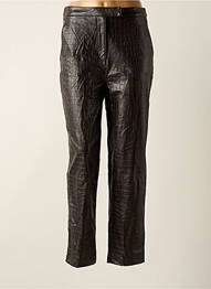 Pantalon drept elasticitate mărime normală maro ASTRID BLACK LABEL femeie