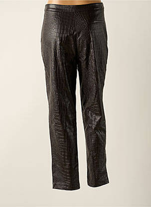 Pantalon drept elasticitate mărime normală maro ASTRID BLACK LABEL femeie