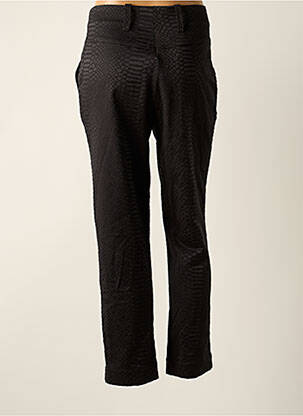 Pantalon drept elasticitate talie înaltă negru ASTRID BLACK LABEL femeie