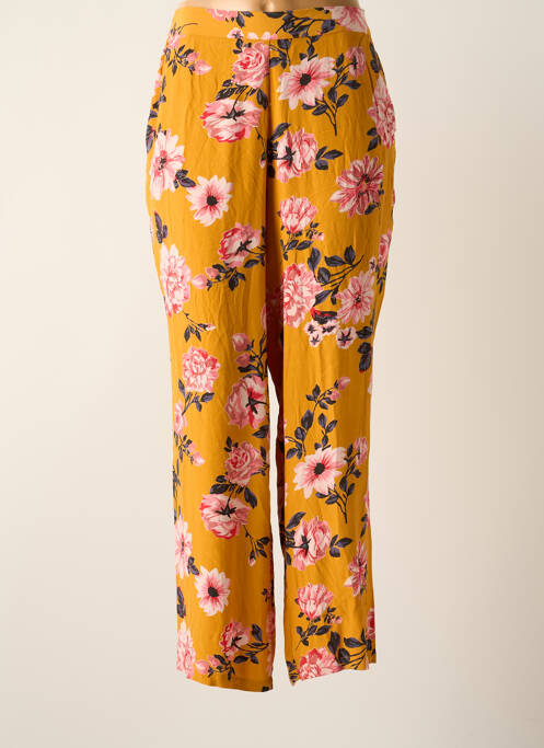 Pantalon drept galben VERO MODA femeie