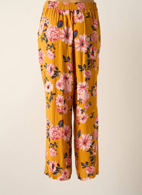 Pantalon drept galben VERO MODA femeie