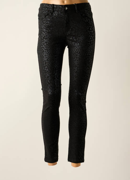 Pantalon slim elasticitate mărime normală negru VILA femme