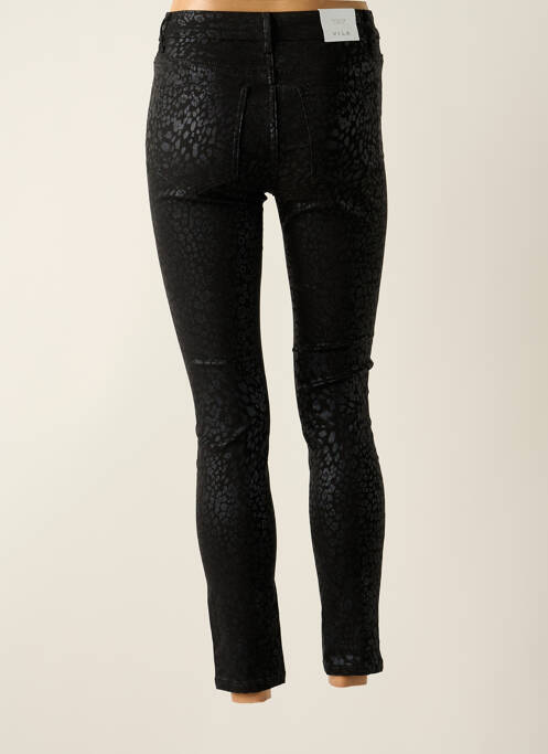 Pantalon slim elasticitate mărime normală negru VILA femme