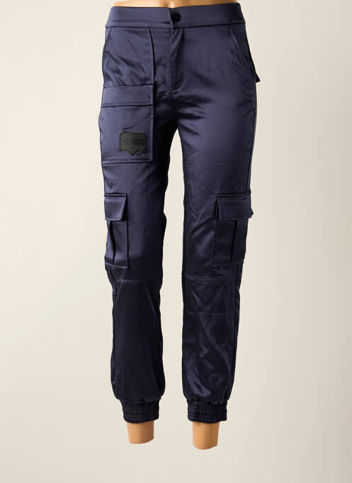 Pantalon cargo albastru CEMI femeie