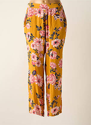 Pantalon larg galben VERO MODA femeie