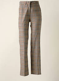 Pantalon drept elasticitate talie înaltă bej L'IMPECCABLE MARCEL femme