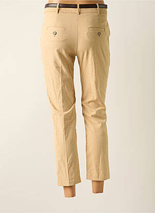 Pantalon 7/8 elasticitate mărime normală bej MANGO femeie