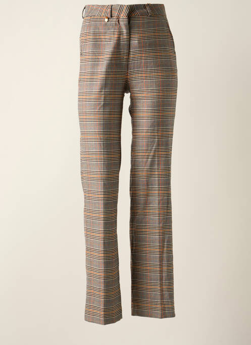 Pantalon drept bej L'IMPECCABLE MARCEL femeie