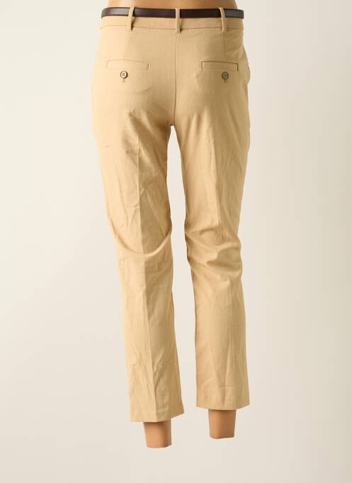 Pantalon 7/8 bej MANGO femeie