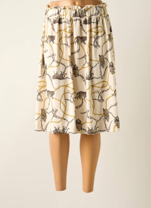 Fustă midi bej HAILYS femeie